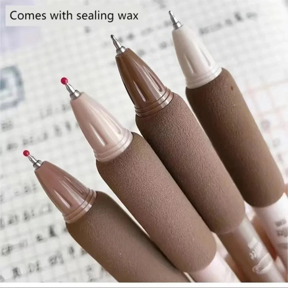 2 LEFT! 4 piece Coffee Pens - Picture 5 of 6